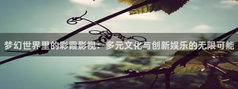 星辰伦理影院：梦幻世界里的彩霞影视：多元文化与创新娱乐的无限可能